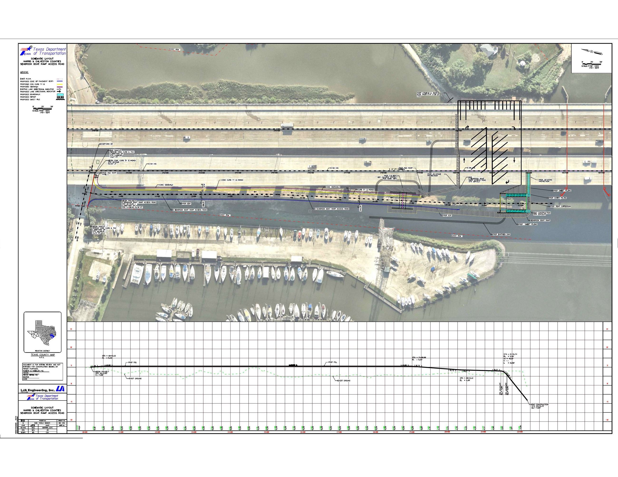 Seabrook Final Schematic - Boat Ramp - TxDOT